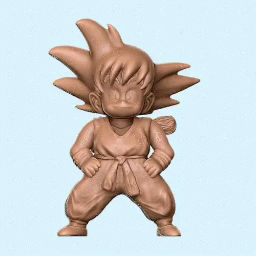 SON GOKU! Dragon Ball SUPPORT FREE! FREE! — modelo 3D