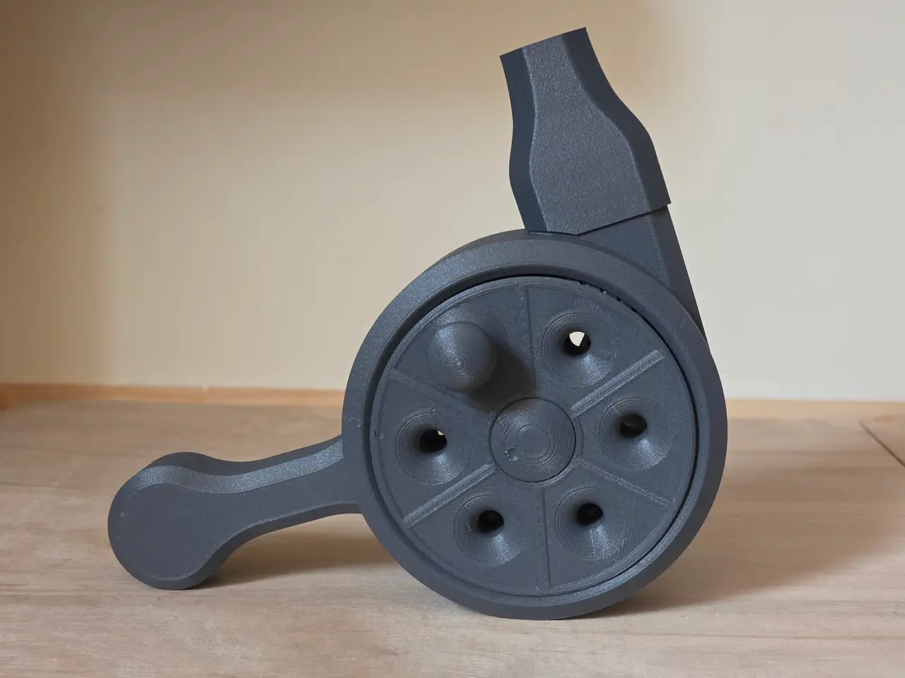 Turbine blower (two planetary gears 36:1 - faster, stronger, louder) — modelo 3D