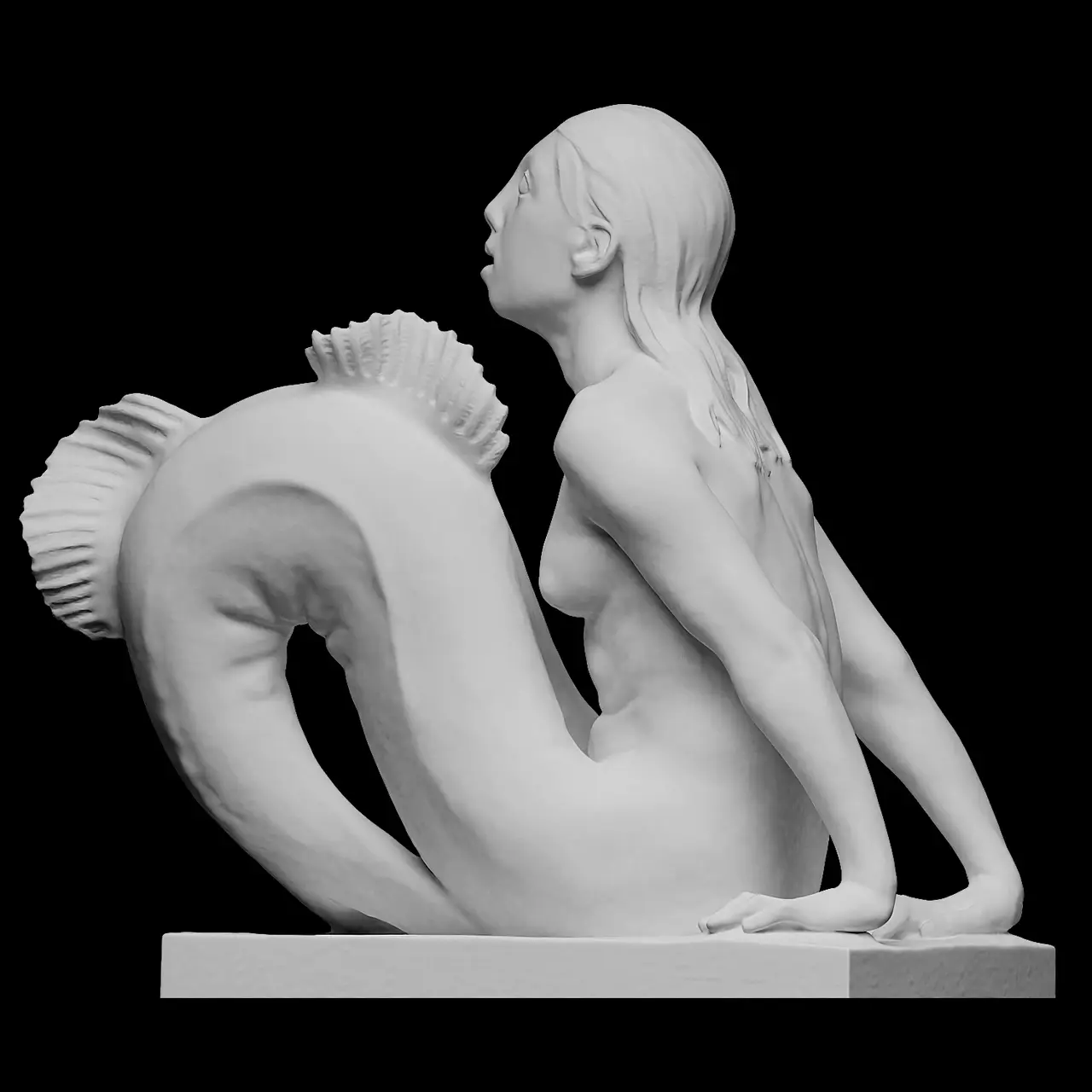 Mermaid — modelo 3D