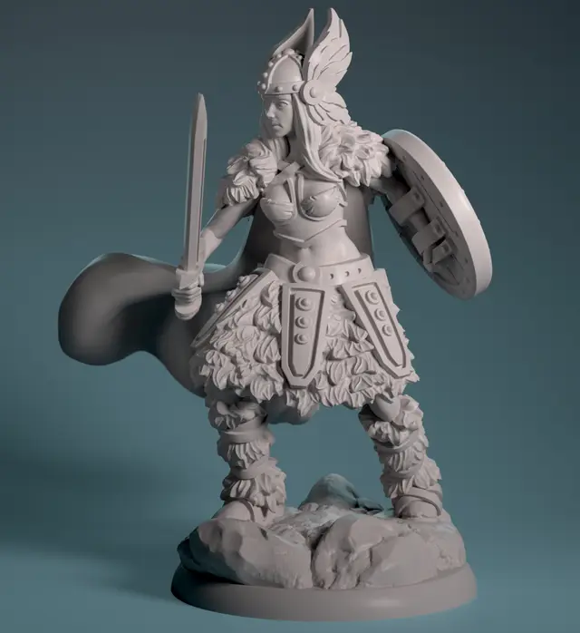 Shield Maiden — modelo 3D