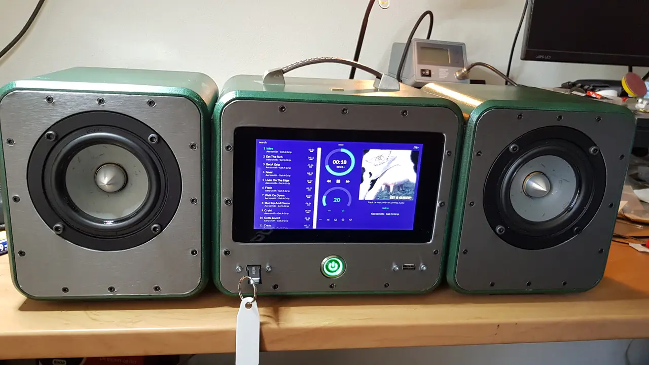 HiFiBerry Touch — modelo 3D