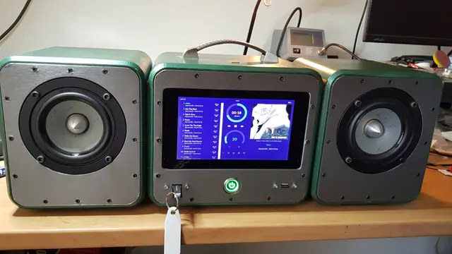 HiFiBerry Touch — modelo 3D