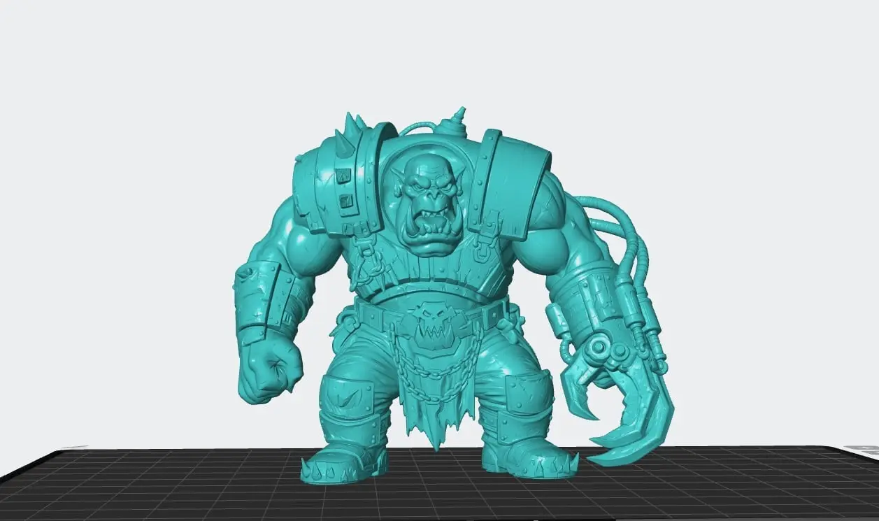 ORK warboss — modelo 3D