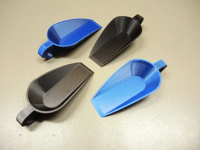 Flour and sugar shovel spoon — modelo 3D