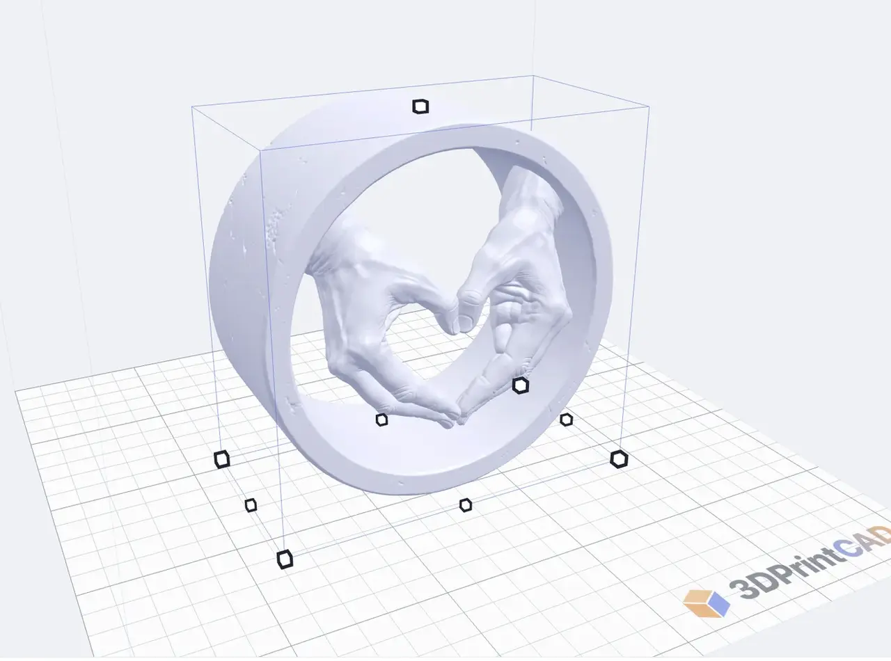 Drama Love — modelo 3D