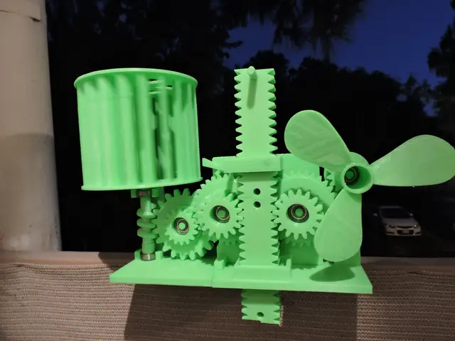 Wind Energy Stored In Gravity — modelo 3D