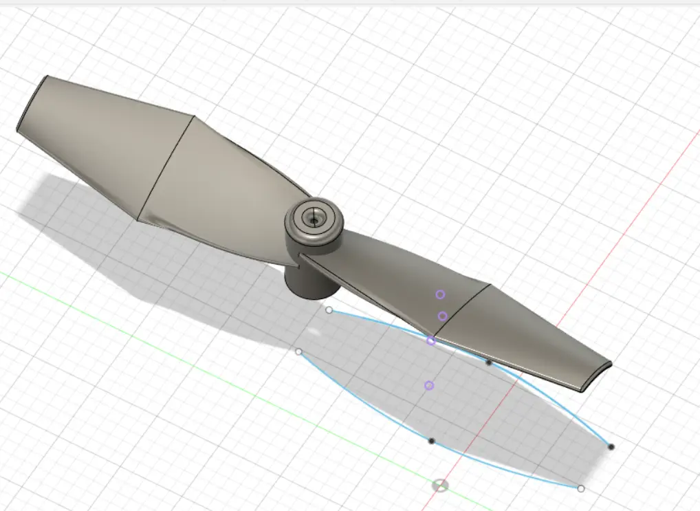Drone propeller — modelo 3D