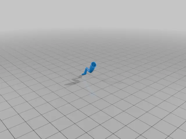 wasp mid leg — modelo 3D