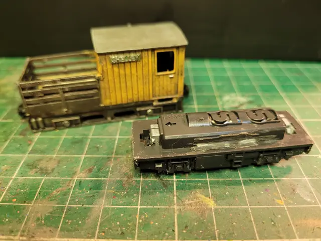 Half Box Wagon for 009 Scale Model Trains — modelo 3D