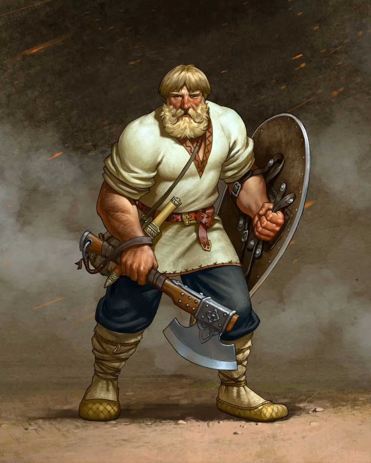 The Russian epic hero Mikula Selyaninovich — modelo 3D