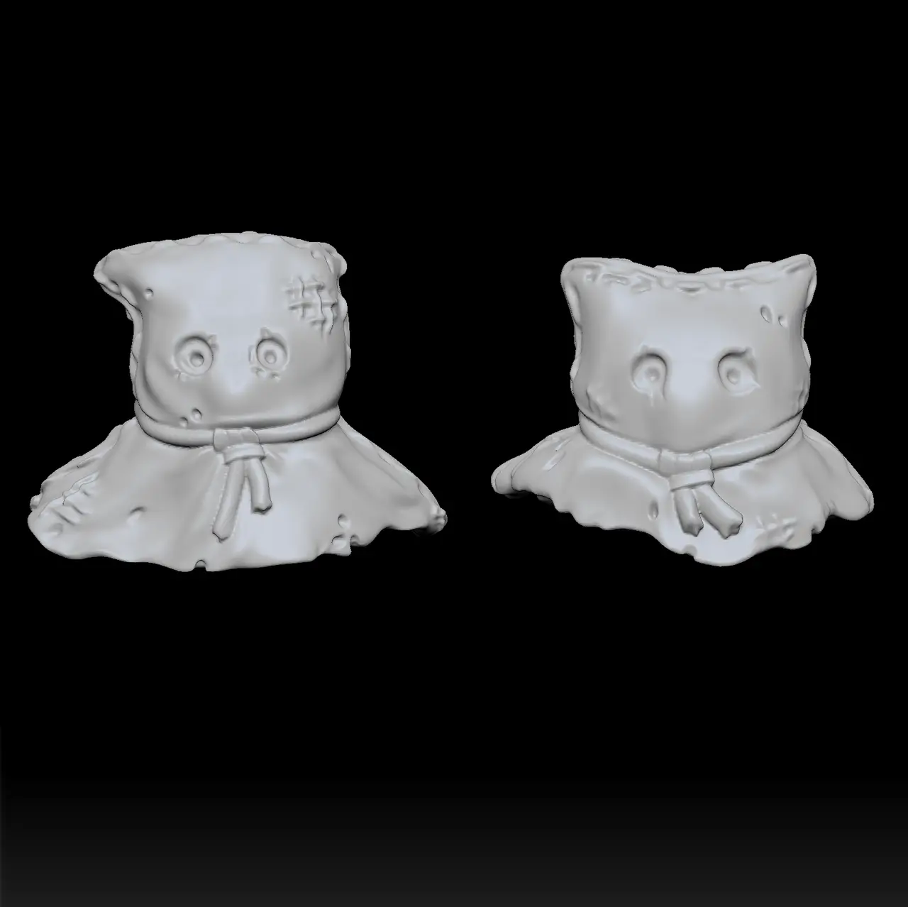 Potato Cultist Heads — modelo 3D