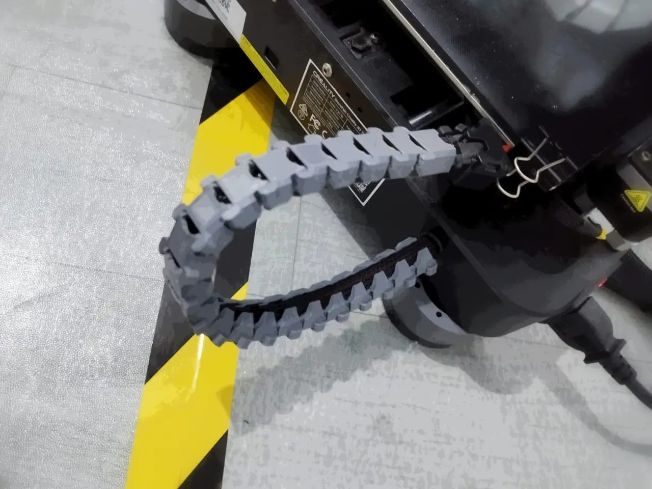 Ender 3 V3 SE Heat Bed Cable Chain — modelo 3D
