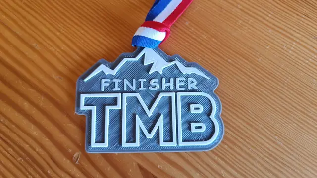 Medaille TMB — modelo 3D