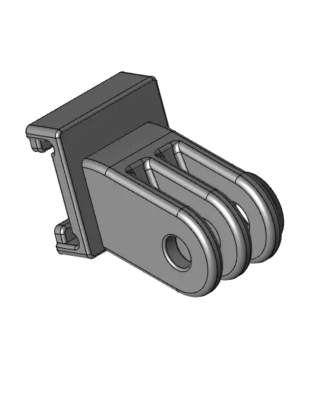 Bontrager Ion to Gopro Mount.step — modelo 3D