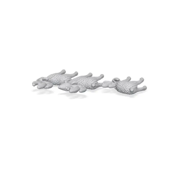 Knitted Christmas Reindeer Trio Figurines — modelo 3D