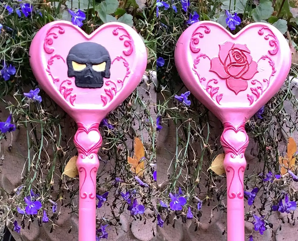 Skull'n Rose Staff, 50 cm — modelo 3D
