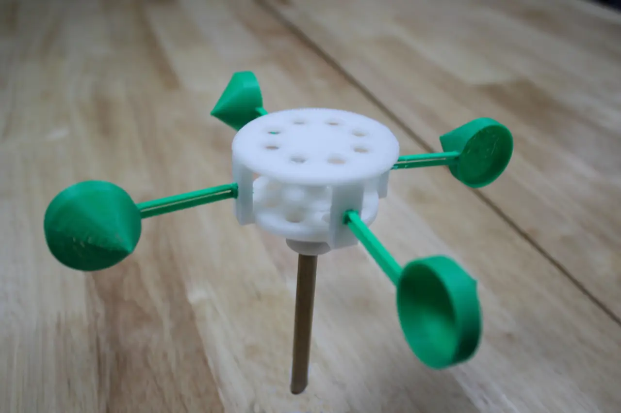 Anemometer — modelo 3D