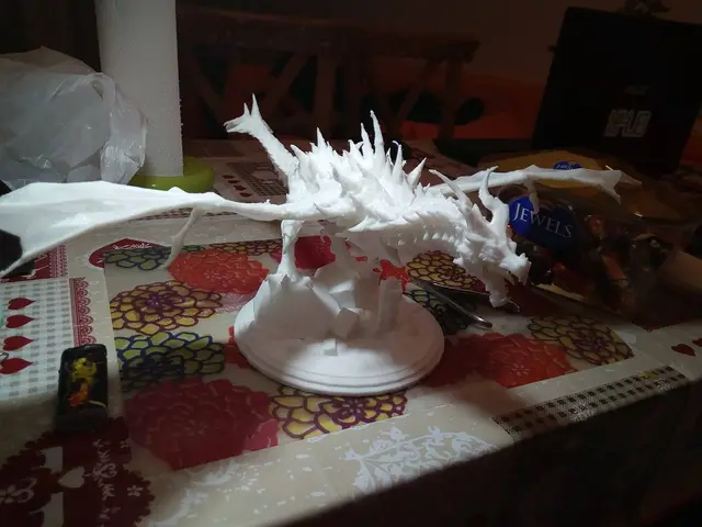 Dragon Skyrim with Base — modelo 3D