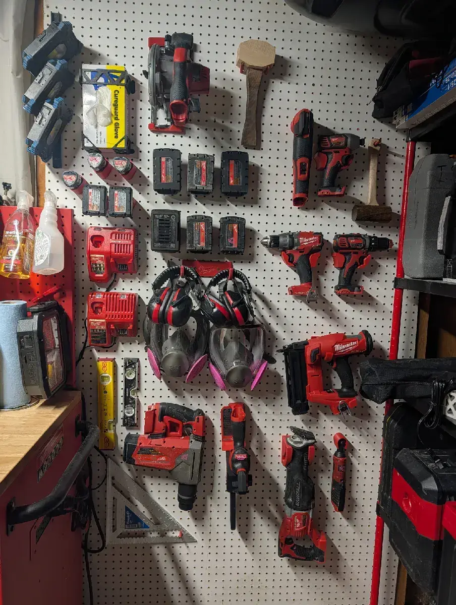 Milwaukee Pegboard/Wall Mount Collection — modelo 3D