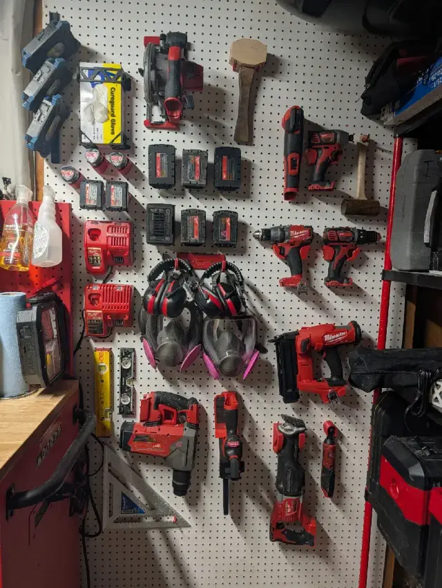 Milwaukee Pegboard/Wall Mount Collection — modelo 3D