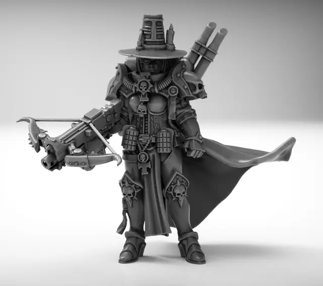 Nunquisitor Katarina — modelo 3D