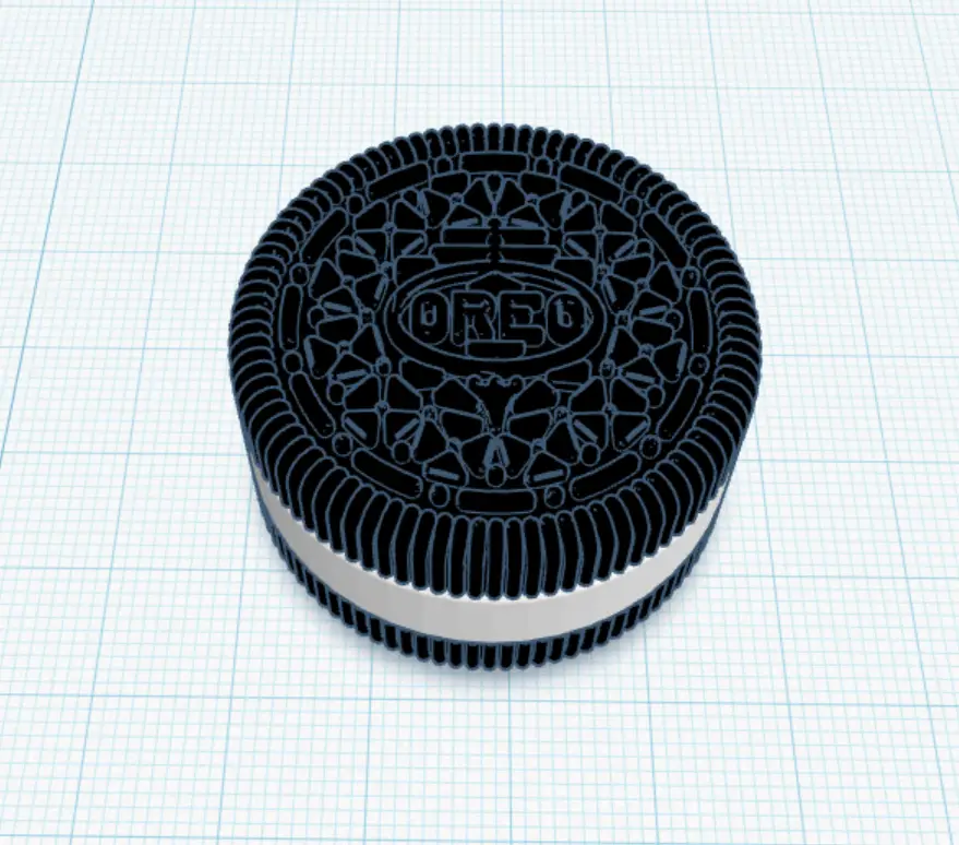 Oreo Clicker (+Spinner!) — modelo 3D