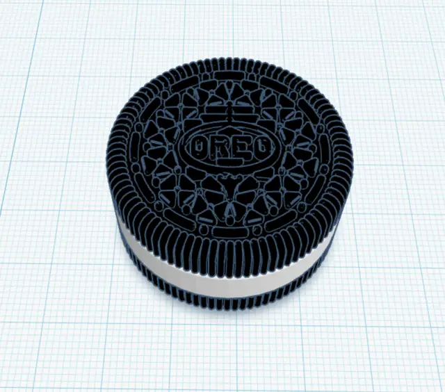 Oreo Clicker (+Spinner!) — modelo 3D