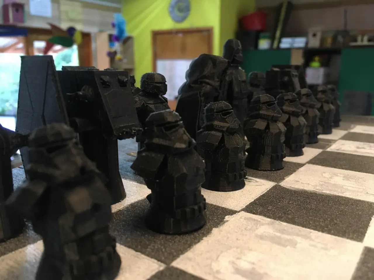 Star Wars Chess set — modelo 3D