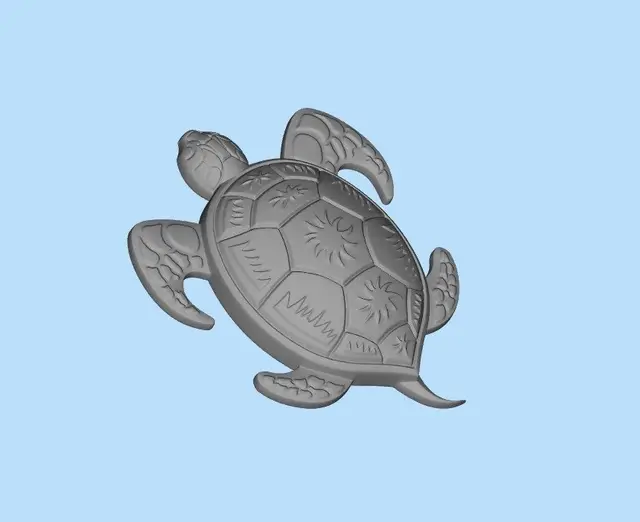 turtle 3 — modelo 3D