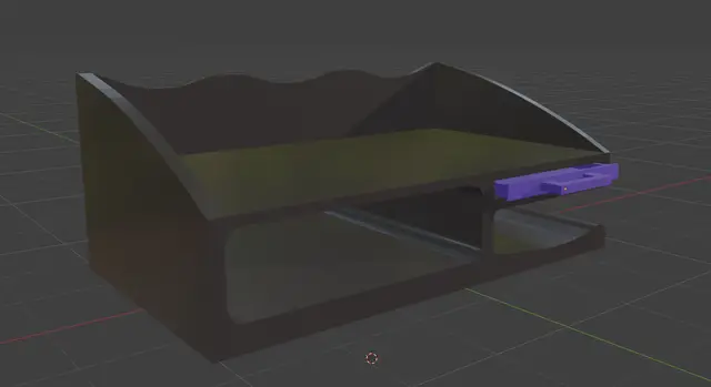 Mini Table for under monitors — modelo 3D