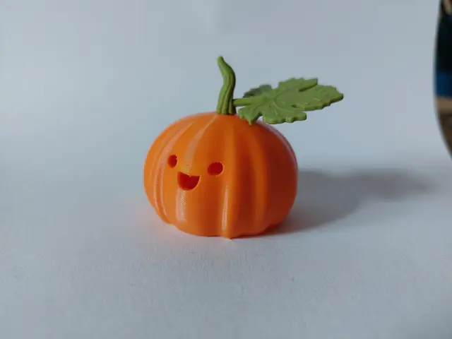 Adorable & Cute Halloween Pumpkin/ Jack O'Lantern — modelo 3D