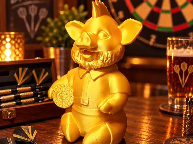 Dart Phrasenschwein Snakebite Figur — modelo 3D