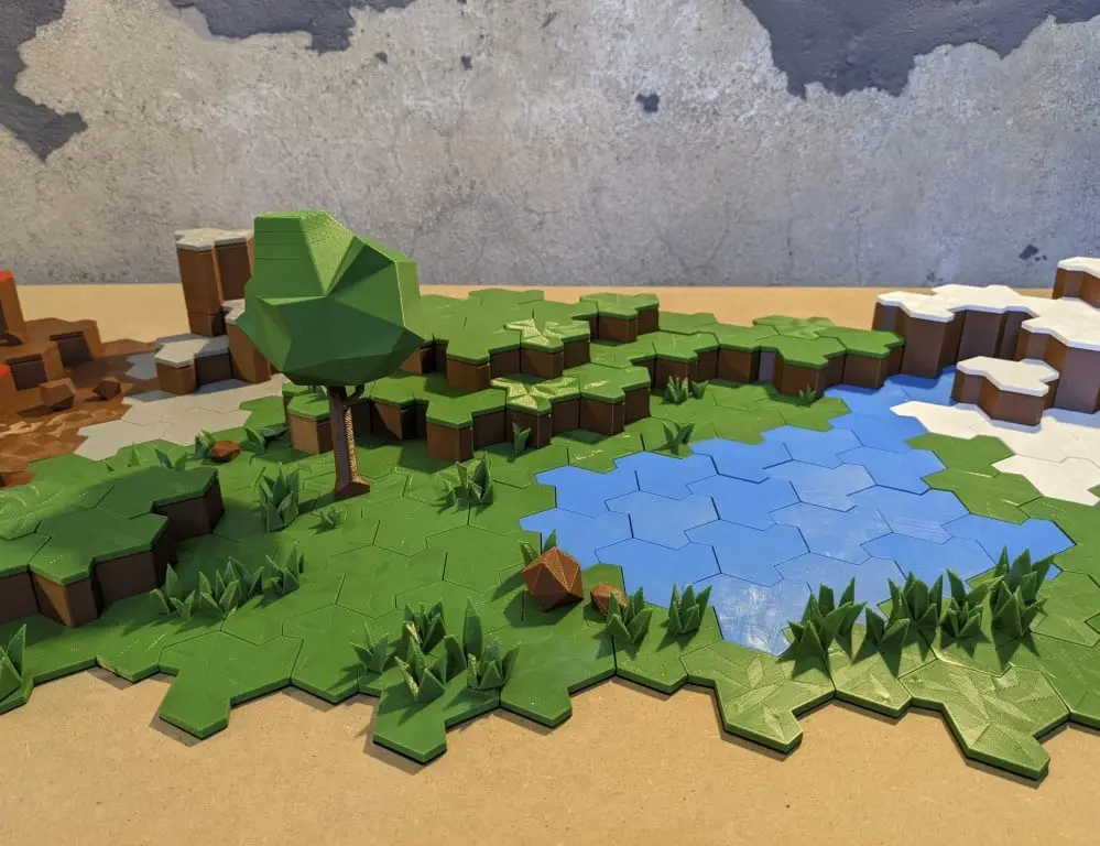 Display Area Building Blocks — modelo 3D