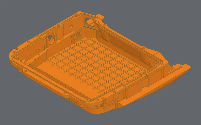 Onewheel Pint/X Z Battery Box (21700 15s2p) — modelo 3D