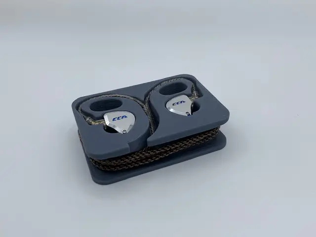 CCA-C12 IEM EARPHONE WRAP CASE — modelo 3D