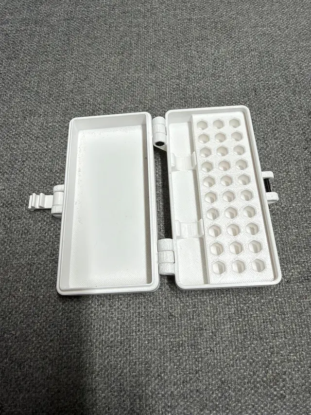 30 Piece Screwdriver Bits + Extension Storage Box — modelo 3D