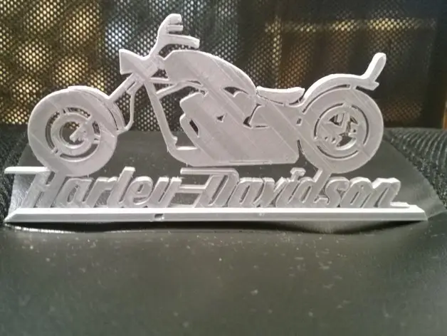 Harley Davidson — modelo 3D
