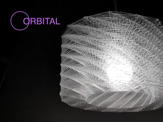 Orbital. Structural printing. Print-In-Place lamp — modelo 3D
