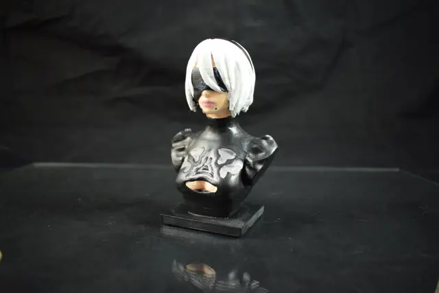 Nier Automata 2B Bust — modelo 3D