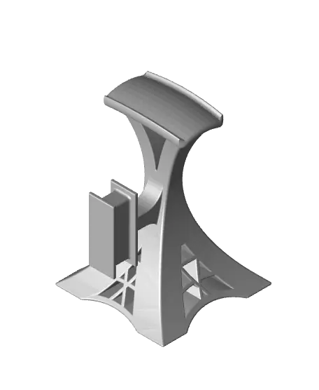 Wired headphone stand — modelo 3D