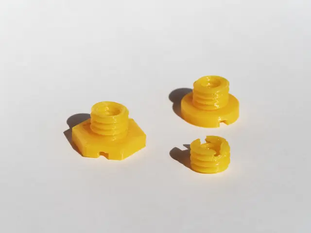Tripod adapter 1/4-20 to 3/8" thread — modelo 3D