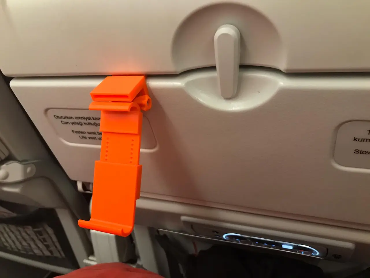 Adjustable Airplane Phone Holder — modelo 3D
