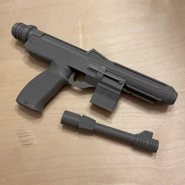 B1-NA Blaster - Star Wars Andor — modelo 3D