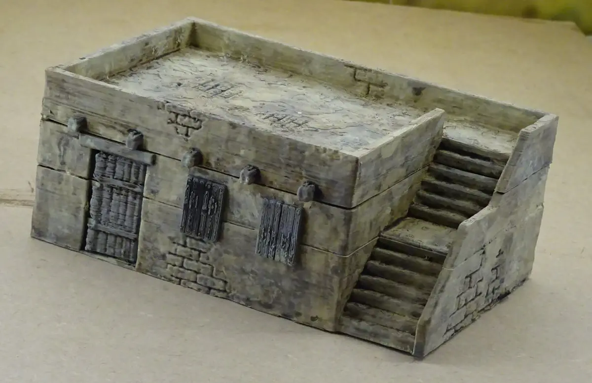 Modular arabic style village — modelo 3D
