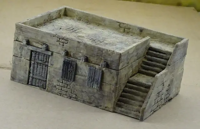 Modular arabic style village — modelo 3D