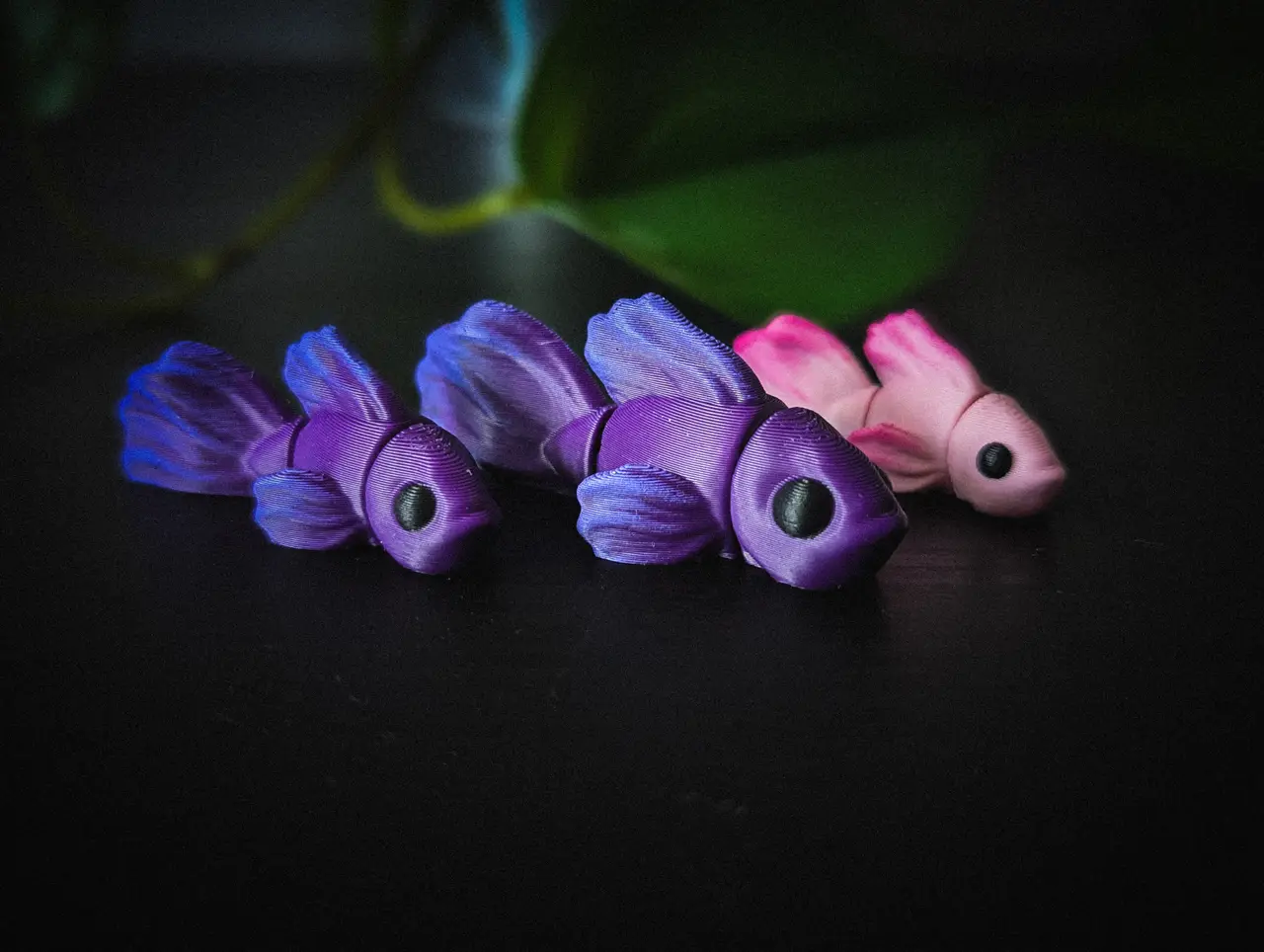 Flexi Betta Fish — modelo 3D