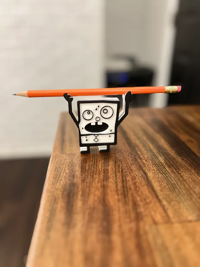 Doodlebob Pen/Pencil Holder — modelo 3D