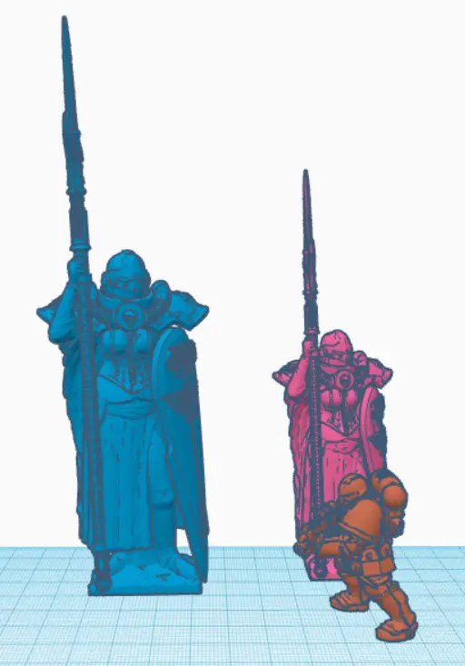 Statues of the Imperium — modelo 3D