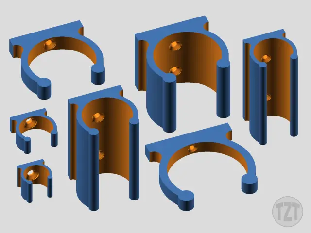 Customizer - Holder, Clip, Grip, Hook, Hanger, Bracket — modelo 3D