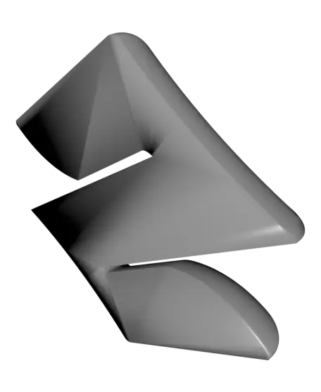 Suzuki logo — modelo 3D
